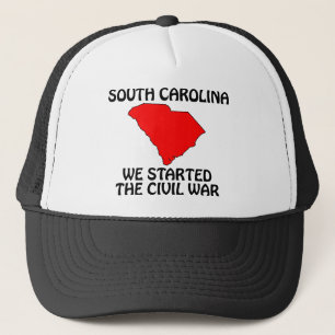 Gorra De Camionero Carolina del Sur - Iniciamos la Guerra Civil