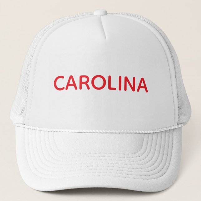 Gorra De Camionero Carolina Red (Anverso)
