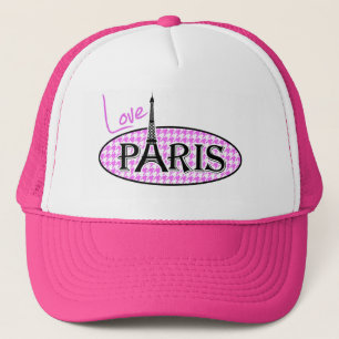 Gorra De Camionero Carolina Rosa Fuchsia, París