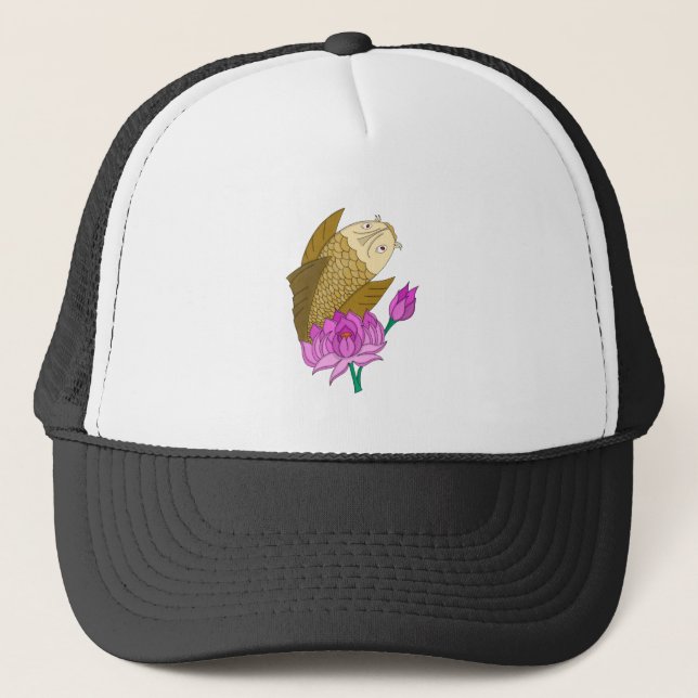 Gorra De Camionero Carpa de floración (Anverso)