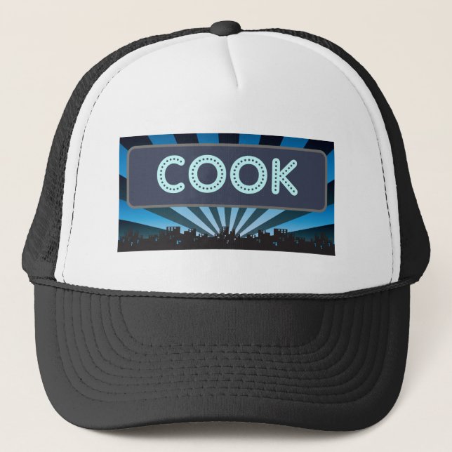 Gorra De Camionero Carpa del cocinero (Anverso)