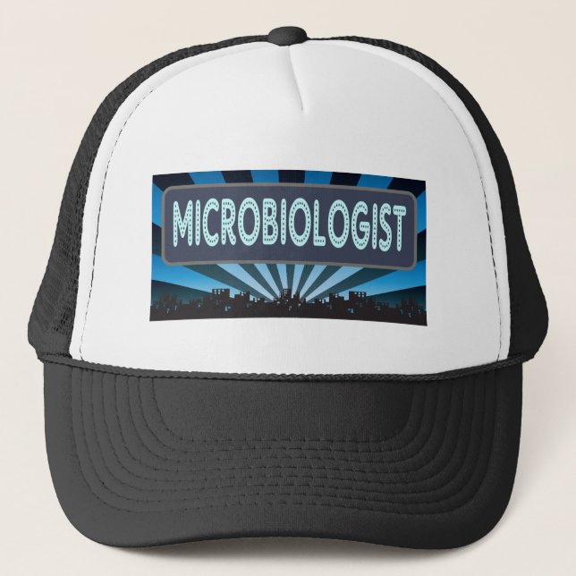 Gorra De Camionero Carpa del microbiólogo (Anverso)