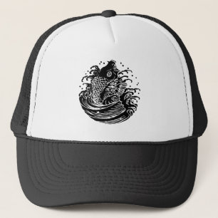 Gorra De Camionero Carpa y agua