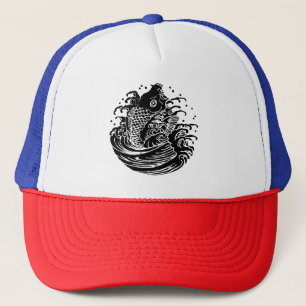Gorra De Camionero Carpa y agua
