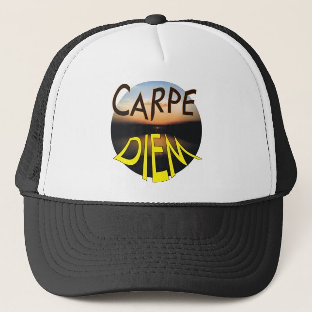 GORRA DE CAMIONERO CARPE DIEM (Anverso)