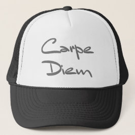 Gorra De Camionero CARPE DIEM Moderno Guay Textos