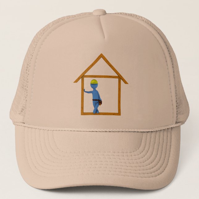 Gorra De Camionero Carpintero (Anverso)