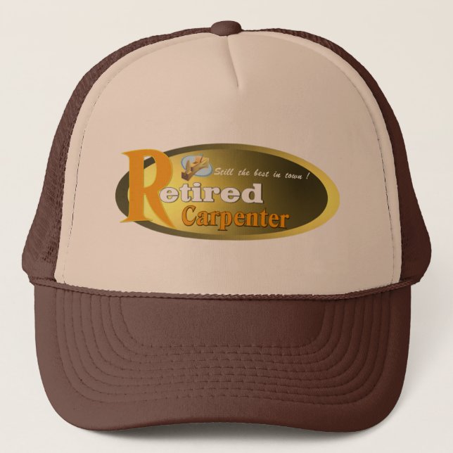 Gorra De Camionero Carpintero jubilado (Anverso)