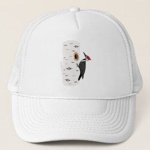Gorra De Camionero Carpintero rojo