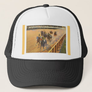 Gorra De Camionero Carrera de caballos de Saratoga Springs