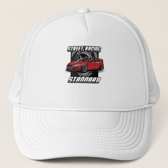 Gorra De Camionero Carreras Civic Street (Anverso)