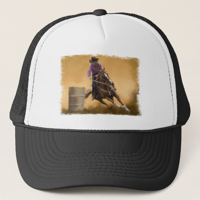 Gorra De Camionero Carreras de barril (Anverso)