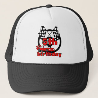 Gorra De Camionero Carreras de coche 5 camisetas de cumpleaños y rega