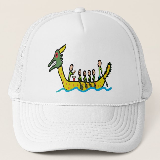 Gorra De Camionero Carreras del barco Dragon (Anverso)