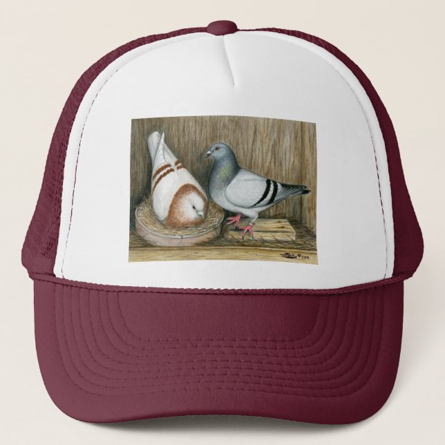 Gorra De Camionero Carreras Hogar Vida (Anverso)