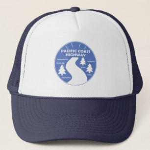 Gorra De Camionero Carretera de la costa del Pacífico