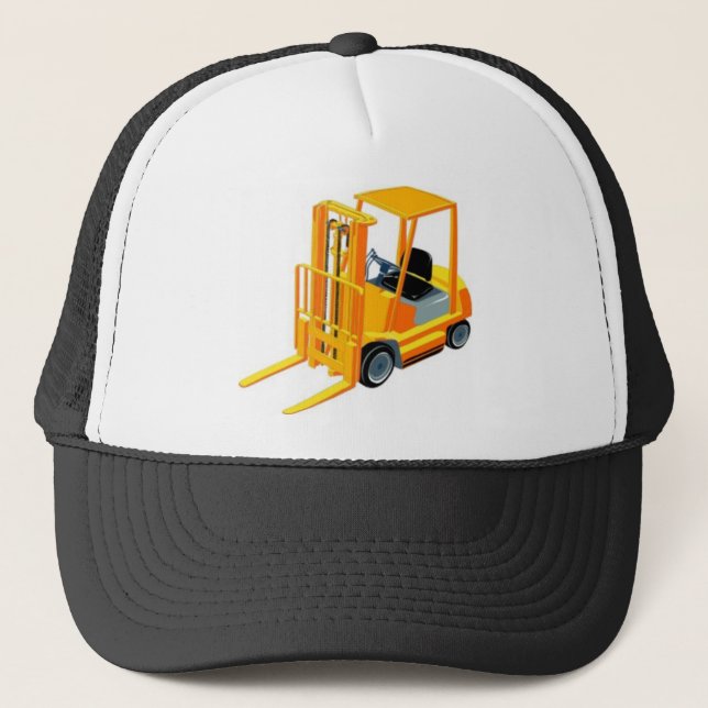 Gorra De Camionero Carretilla elevadora (a.k.a. camión de (Anverso)