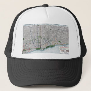 Gorra De Camionero Carriles elevados y los parques de Chicago 1908