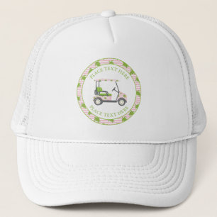 Gorra De Camionero Carro de golf de tortugas elegantes