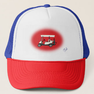 Gorra De Camionero Carro de golfista de golf