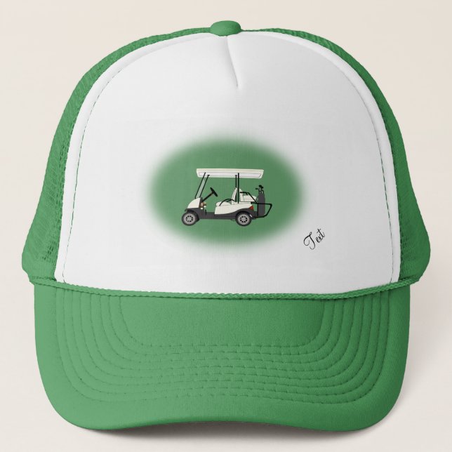 Gorra De Camionero Carro Golf (Anverso)