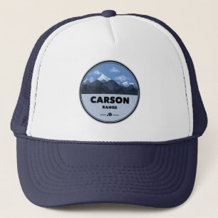 Gorra De Camionero Carson Range California Nevada Camping