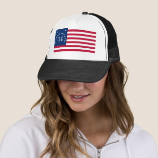 Gorra De Camionero Cartel de Bennington: La bandera de la batalla de 