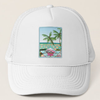 Gorra De Camionero Cartel de viaje al estilo de Salvador Brasil.