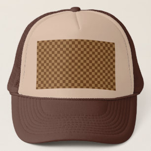 Gorra De Camionero Cartón clásico marrón de Shirley Taylor