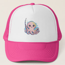 Gorra De Camionero Cartoon Octopus Kids Tee