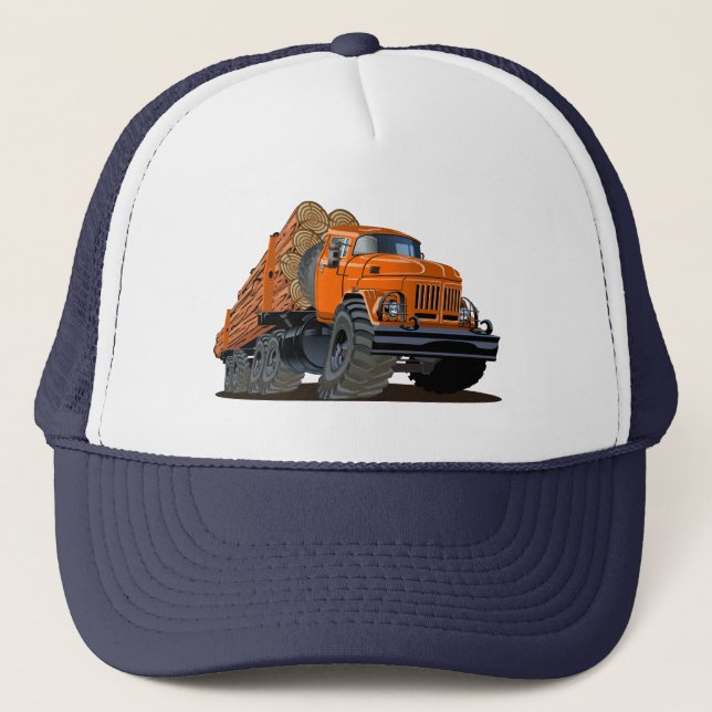 Gorra De Camionero Cartoon truck (Anverso)