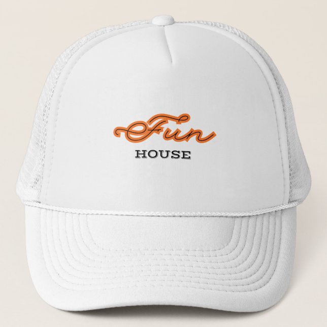 Gorra De Camionero Casa de diversiones (Anverso)