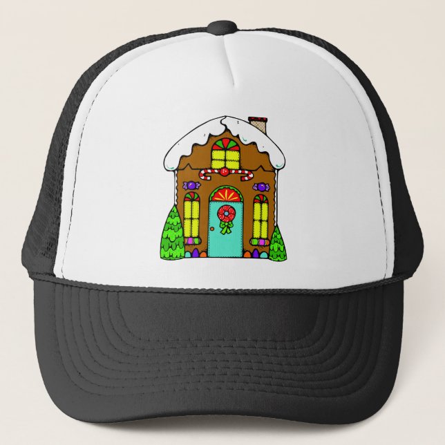 Gorra De Camionero Casa de Gingerbread (Anverso)