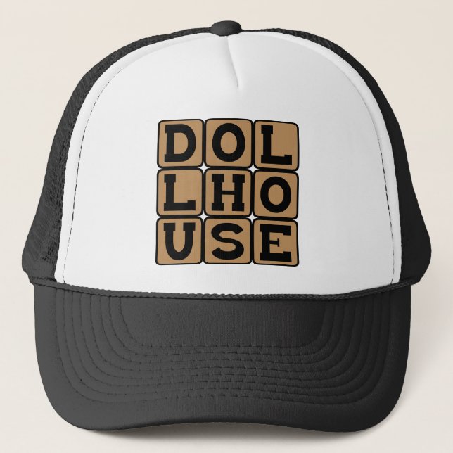 Gorra De Camionero Casa de muñecas (Anverso)
