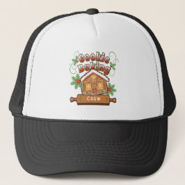 Gorra De Camionero Casa de pan de jengibre para hornear galletas de N