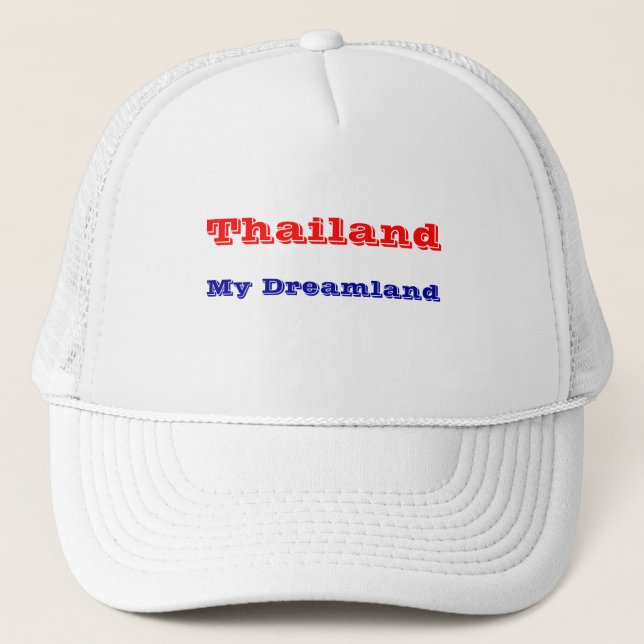 Gorra De Camionero Casa de Tailandia (Anverso)