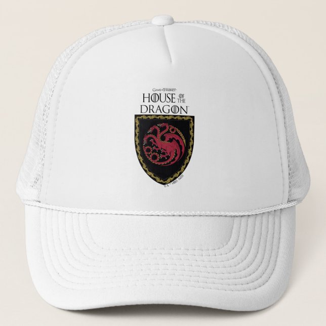 Gorra De Camionero CASA DEL DRAGÓN | Escudo de House Targaryen (Anverso)