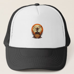 Gorra De Camionero Casa embrujada espantapájaros calabaza espantosa l