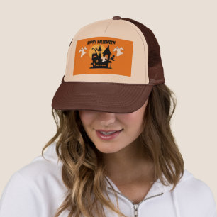 Gorra De Camionero Casa embrujada Halloween