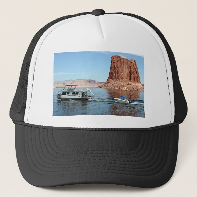 Gorra De Camionero Casa flotante, lago Powell, los E.E.U.U. (Anverso)