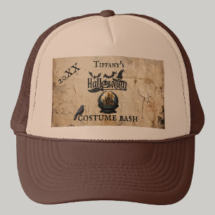 Gorra De Camionero Casa gótica en Globe Fiesta de disfraces de Hallow