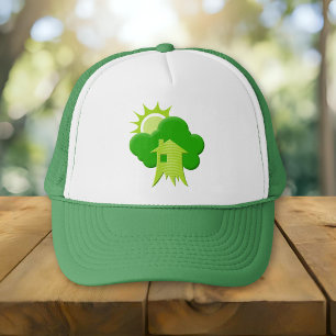 Gorra De Camionero Casa Verde