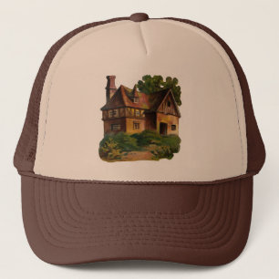 Gorra De Camionero Casa victoriana