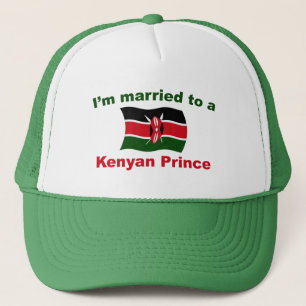 Gorra De Camionero Casado con un príncipe del Kenyan