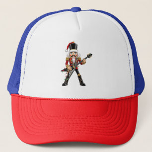 Gorra De Camionero Cascanueces estrella de rock tocando guitarra eléc
