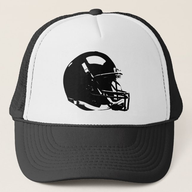Gorra De Camionero Casco de fútbol de arte pop (Anverso)