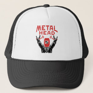 Gorra De Camionero Casco de soldadura de Funny Head metalizado