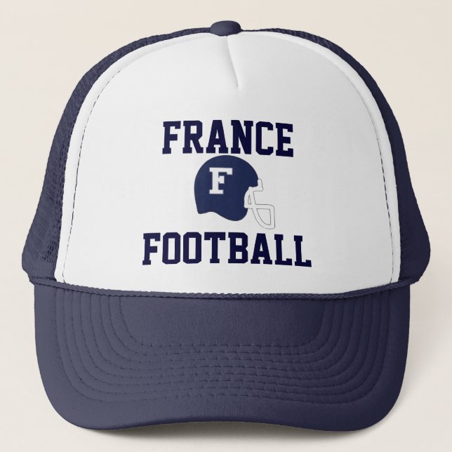 Gorra De Camionero casco, FRANCIA FÚTBOL (Anverso)