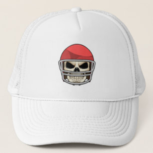Gorra De Camionero Casco para el fútbol de Skull