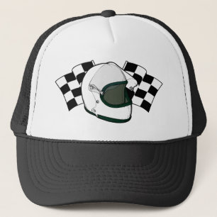 Gorra De Camionero Casco y banderas